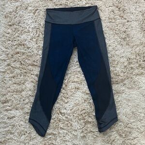 lululemon athletica Blue and‎ Gray Leggings